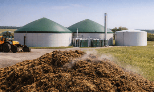 🔄 Fumier pour le biogaz